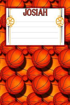 Paperback Basketball Life Josiah: College Ruled Composition Book