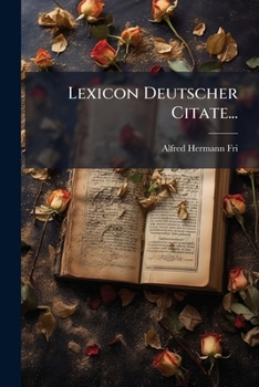 Paperback Lexicon Deutscher Citate... [German] Book
