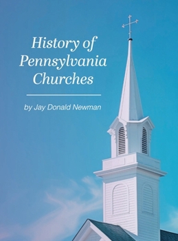 Hardcover History Of Pennsylvania Churches Book