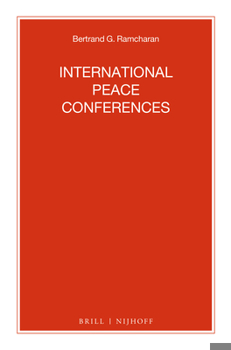 Paperback International Peace Conferences Book