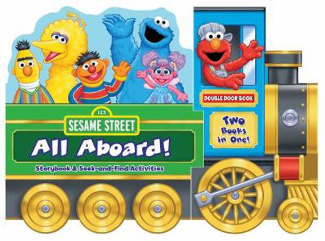 Board book Sesame Street: All Aboard!: Storybook & Seek-And-Find Activities Book