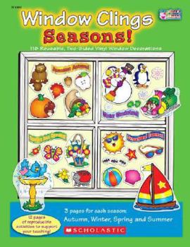 Seasons! Window Clings Books