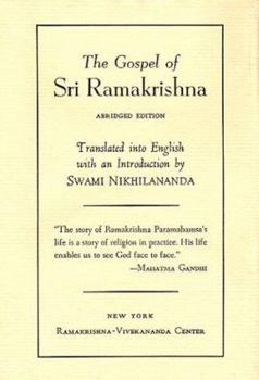 Hardcover Gospel of Sri Ramakrishna Book
