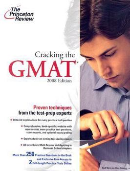 Paperback Cracking the GMAT Book