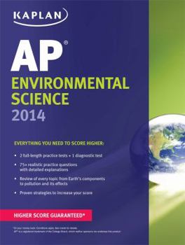 Paperback Kaplan AP Environmental Science Book