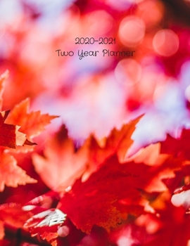 Paperback 2020-2021 Two Year Planner: Record Your Daily Appointments, Schedule, Priorities, To-Do Lists & Important Reminders for 2 Years in this 131 page 1 Book