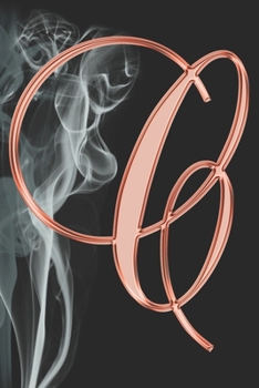 Paperback C Journal: A Monogram C Initial Capital Letter Notebook For Writing And Notes: Great Personalized Gift For All First, Middle, Or Book