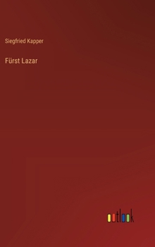 Hardcover Fürst Lazar [German] Book