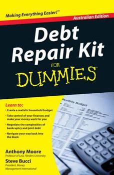 Paperback Debt Repair Kit for Dummies Book