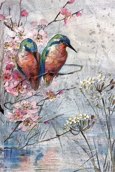 Eisvogel Notizbuch: vielseitiges Notizbuch modernes und auff�lliges Notizbuch kariert 120 karierte Seiten Din A5 perfekt als Notizheft, Tagebuch und Journal Geschenk mit kleinen Eisv�geln