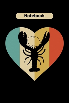 Notebook: Crayfish Animal Lover Gift Diary | Blank Date & Blank Lined Notebook Journal | 6x9 Inch 120 Pages White Paper