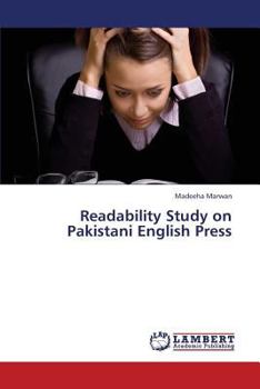 Paperback Readability Study on Pakistani English Press Book