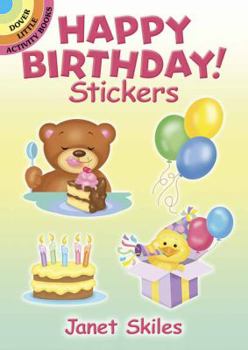 Paperback Happy Birthday! Stickers Book