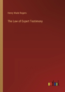 Paperback The Law of Expert Testimony Book