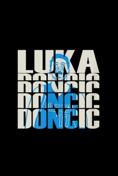 Paperback Luka Doncic Basketball Notebook: Blank Lined Notebook Journal for Work, School, Office - 6x9 110 page Book