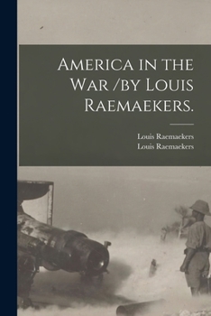 Paperback America in the War /by Louis Raemaekers. Book