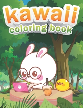 Paperback Kawaii Coloring Book