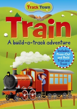 Hardcover Track Town Train Book