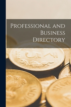 Paperback Professional and Business Directory Book