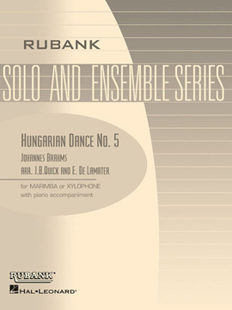 Paperback Hungarian Dance No. 5: Xylophone/Marimba Solo with Piano - Grade 3 Book
