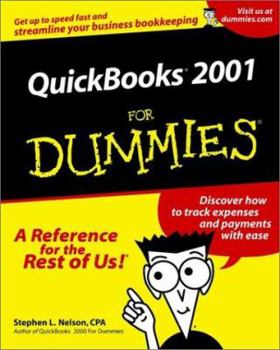 Paperback QuickBooks 2001 for Dummies Book