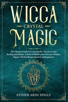 Paperback Wicca Crystal Magic Book