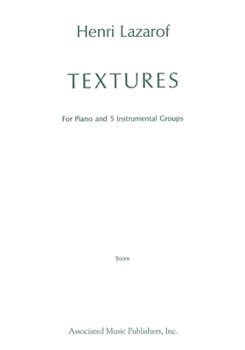 Paperback Textures (1970): Full Score Book