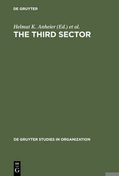 Hardcover The Third Sector: Comparative Studies of Nonprofit Organizations Book