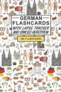 German Flashcards: Create your own German Flashcards. Learn German Words and Improve German Vocabulary - includes Spaced Repetition and Lapse Tracker (200 cards)