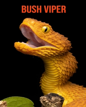 Paperback Bush Viper: Beautiful Pictures & Interesting Facts Children Book About Bush Viper Book