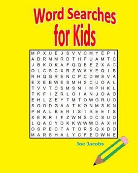 Paperback Word Searches for Kids: 75 Puzzles Book