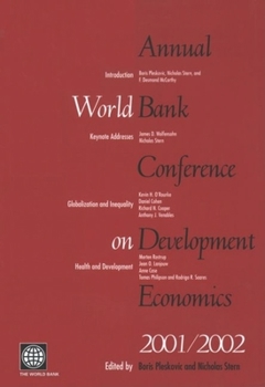 Paperback Annual World Bank Conference on Development Economics 2001/2002 Book
