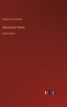 Hardcover Sämmtliche Werke: Fünfter Band [German] Book