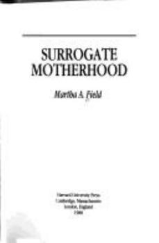 Hardcover Surrogate Motherhood Book