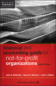 Hardcover Financial and Accounting Guide for Not-For-Profit Organizations [With Access Code] Book