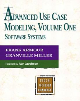 Paperback Advanced Use Case Modeling: Software Systems Book