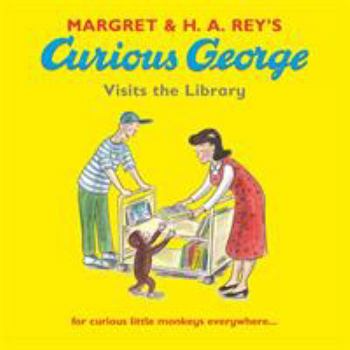 Paperback Curious George Visits the Library Book