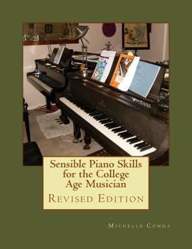 Paperback Sensible Piano Skills for the College Age Musician Book