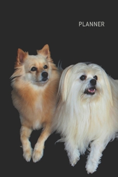 Planner: Pomeranian Dog 1 Year Daily Planner (12 Months) | 2020 - 2021 | 365 Pages for Planning | January 20 - December 20 | Appointment Calendar Schedule | Plan Each Day Set Goals & Get Stuff Done