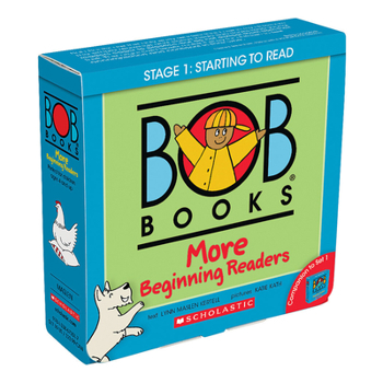 Paperback Bob Books - More Beginning Readers Box Set Phonics, Ages 4 and Up, Kindergarten (Stage 1: Starting to Read) Book