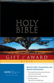 Leather Bound Gift & Award Bible-NIV Book