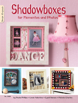 Paperback Shadowboxes for Mementos and Photos Book