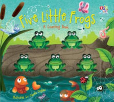 Hardcover Five Little Frogs Book
