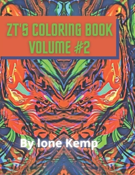 Paperback Zt's coloring book Volume #2 Book