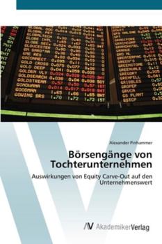 Paperback Börsengänge von Tochterunternehmen [German] Book