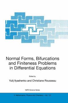 Paperback Normal Forms, Bifurcations and Finiteness Problems in Differential Equations Book