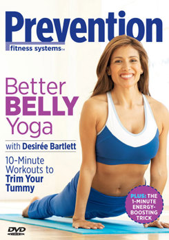 DVD Prevention Fitness Systems: Better Belly Yoga Book