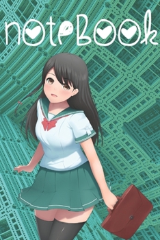 Paperback Notebook with Anime Theme: Lined Journal Book