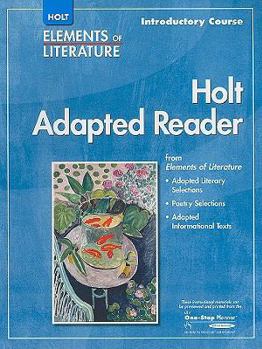 Paperback Elements of Literature: Adapted Reader Introductory Course Book