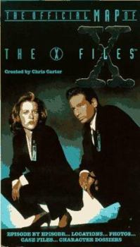 Paperback The Official Map of the X-Files Book